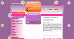 Desktop Screenshot of ladiesfitness.cz