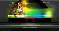 Desktop Screenshot of ladiesfitness.sk